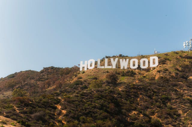 Hollywood world famous sign