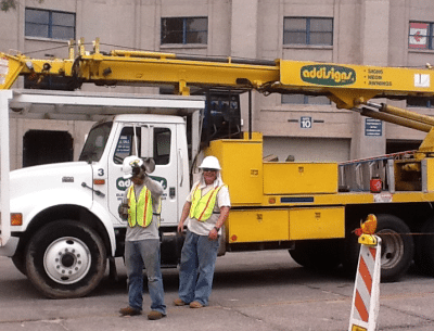 Addisigns Crane Truck and Installers - Addisigns sign installation Tucson