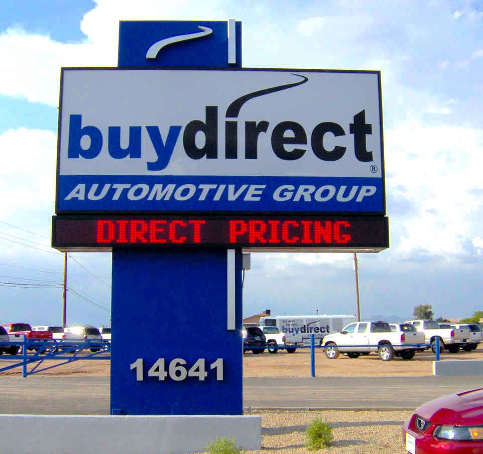 Buy Direct Automotive LED Road Sign by Addisigns Tucson