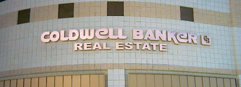 Coldwell Banker Real Estate Reverse Channel Letters Closeup by Addisigns Tucson