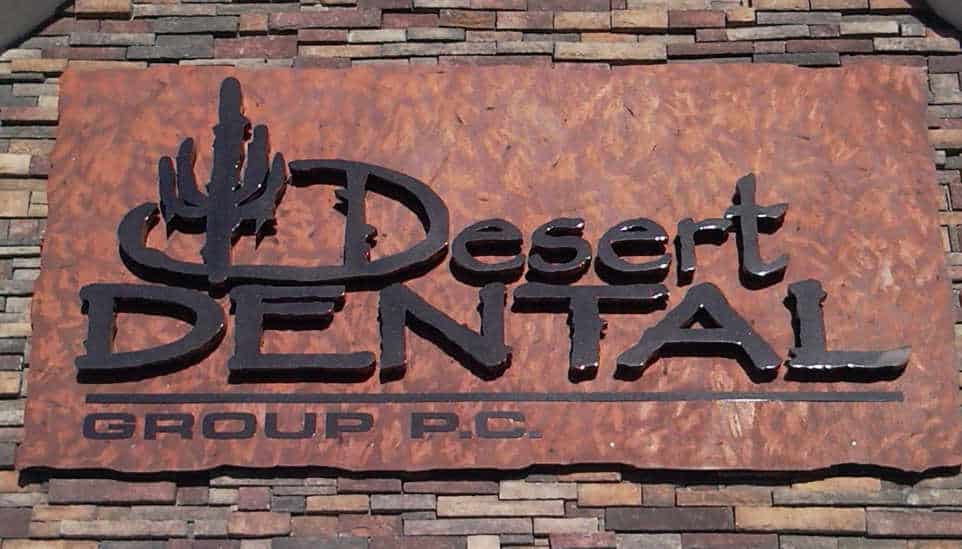 Desert Dental Group Reverse Channel Letters by Addisigns Tucson