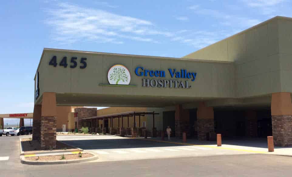 Green Valley Hospital Address and Channel Letters by Addisigns Tucson