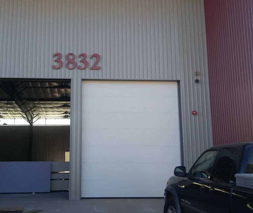 Industrial Building Address Numbers 3832 by Addisigns Tucson