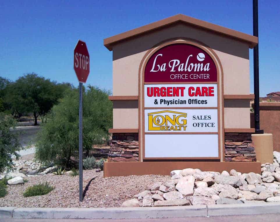 La Paloma Office Center Monument Sign by Addisigns Tucson