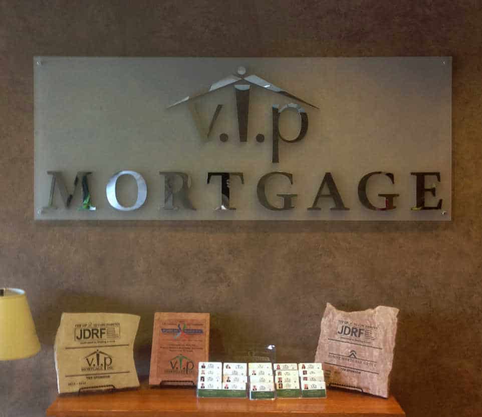 Vip Mortgage Metal Lobby Letters by Addisigns Tucson